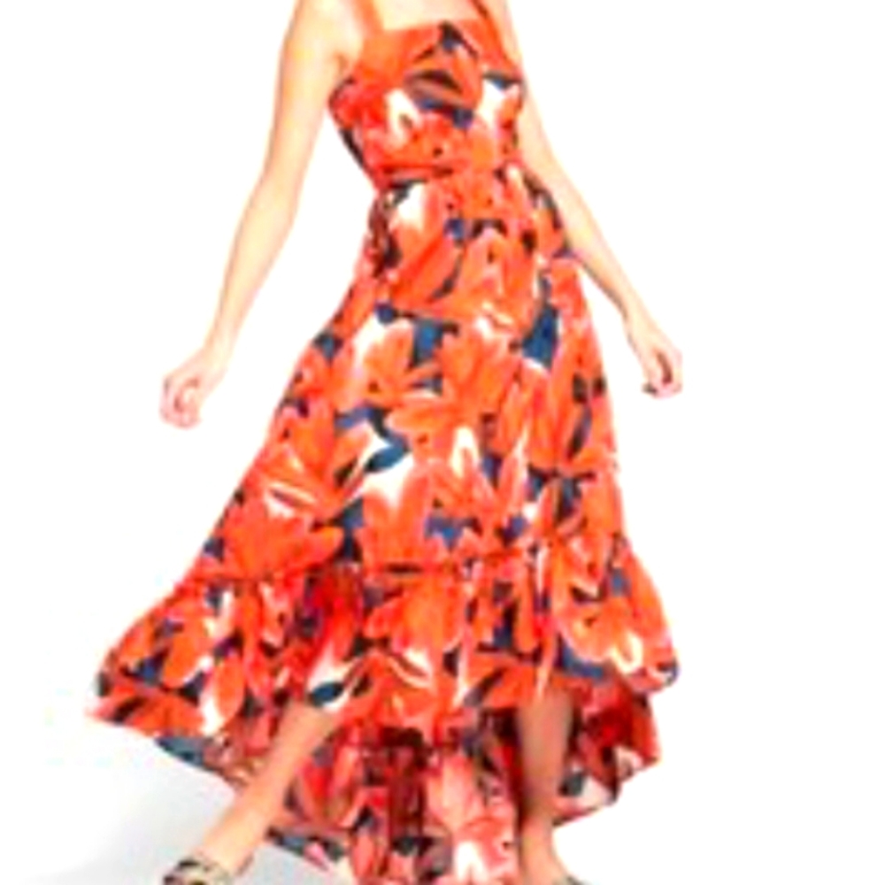 Multi color maxi dress